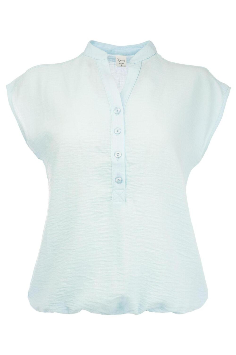 NED blauwe dames top