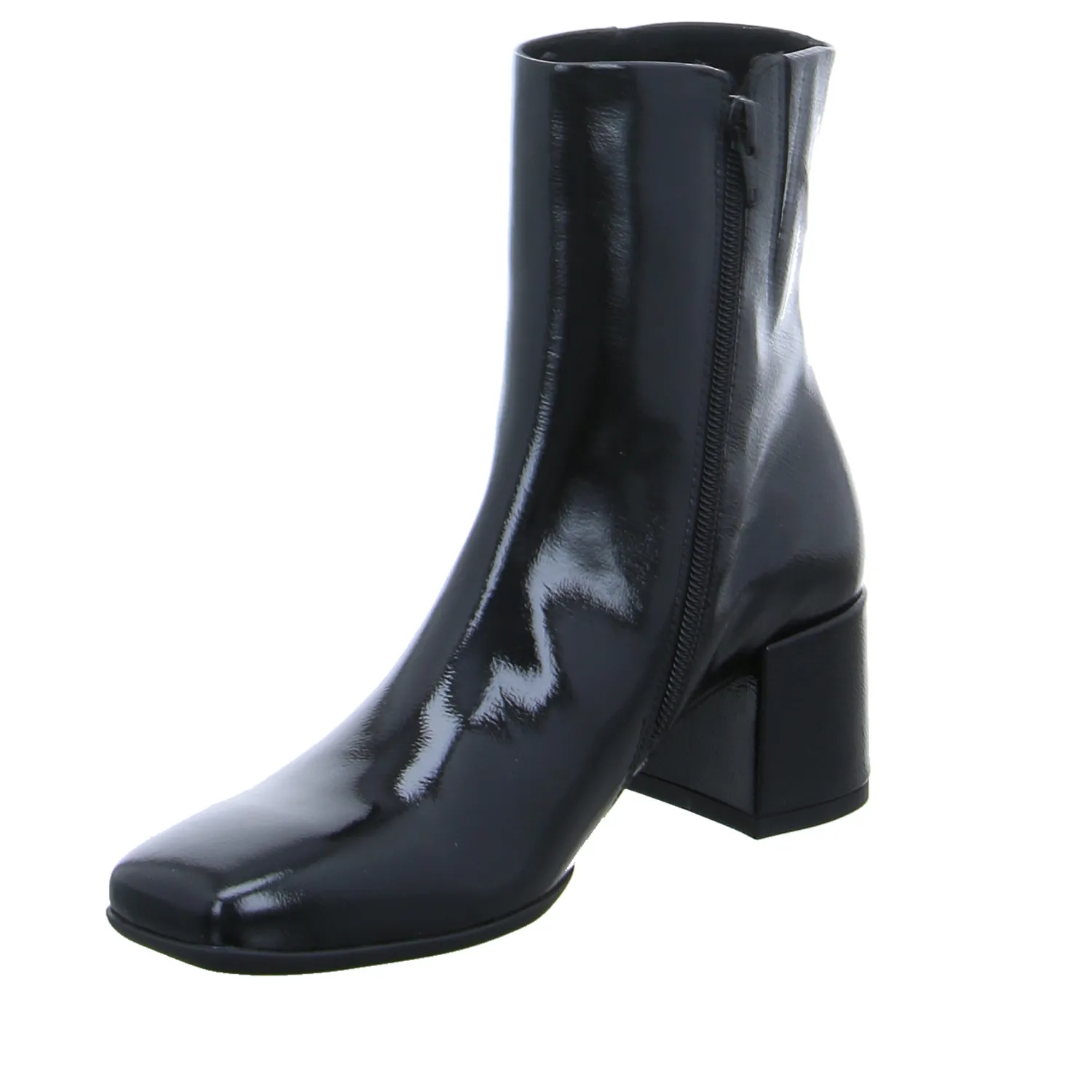 GABOR Stiefelette Schwarz Leder