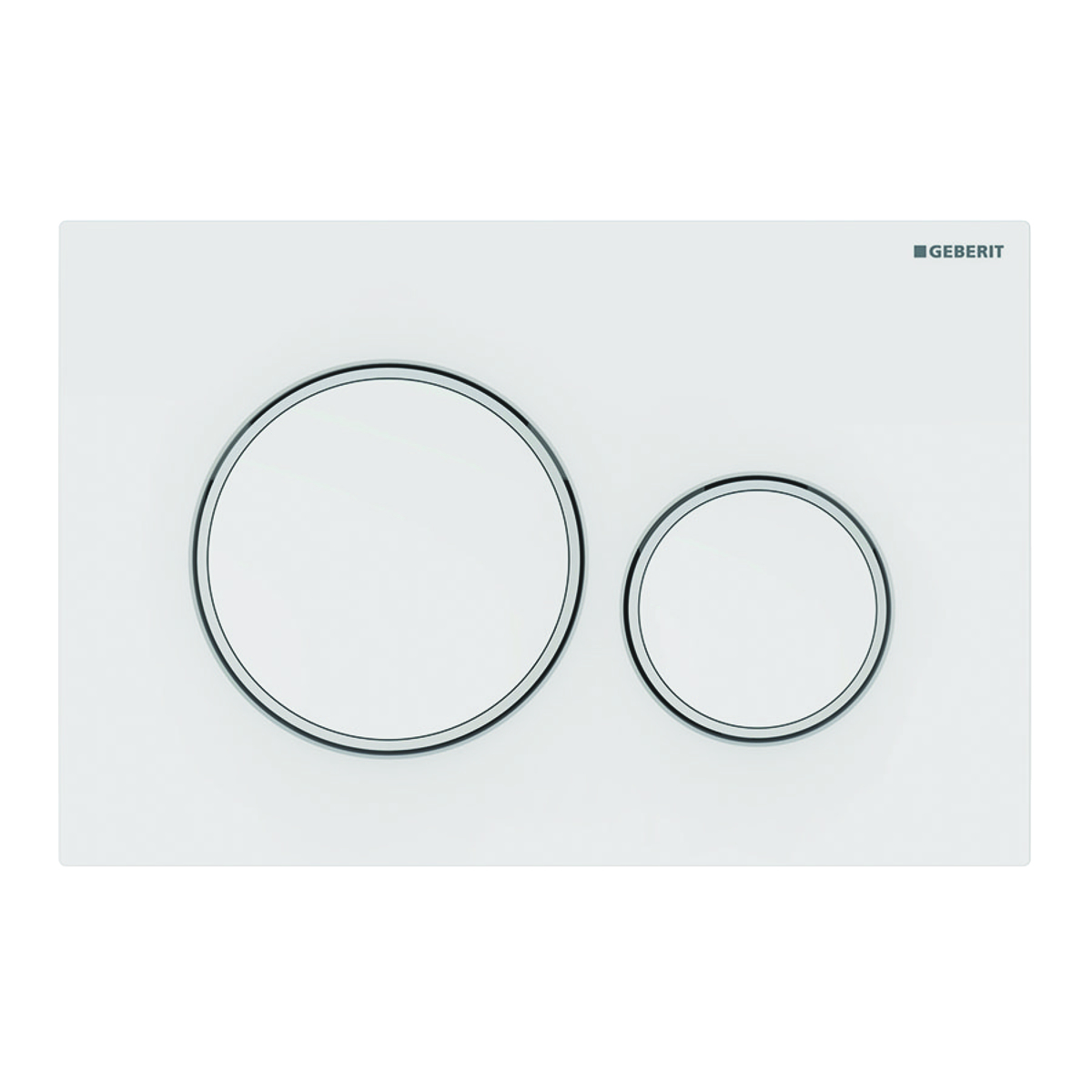 Geberit Sigma 20 drukplaat glans wit