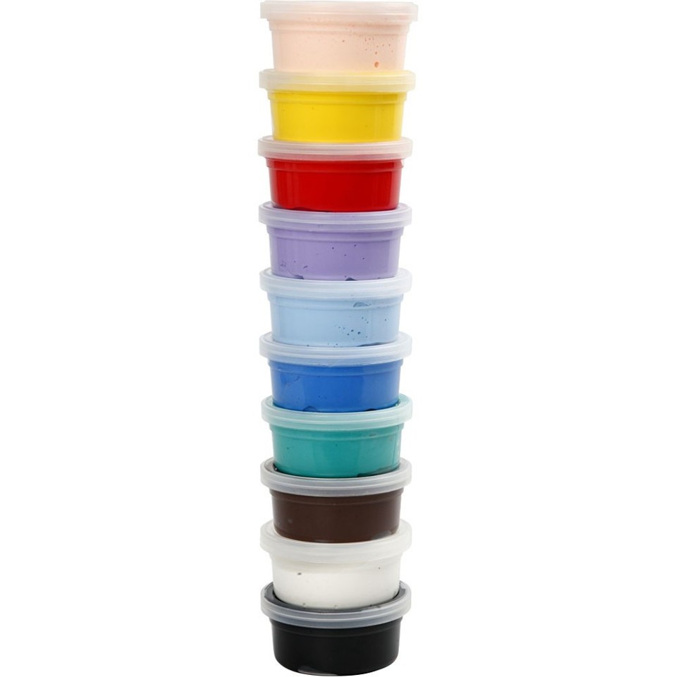Silk Clay - Basis Farver (10 x 40 g)