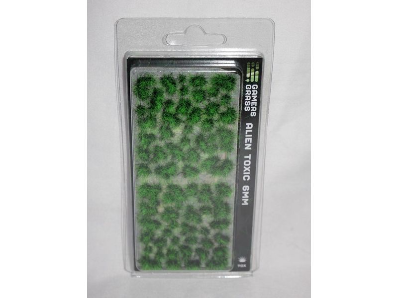 GamersGrass Tufts Wild Alien Toxic 6 mm Hochwertige Tufts für den Gelände- und Miniaturenbau