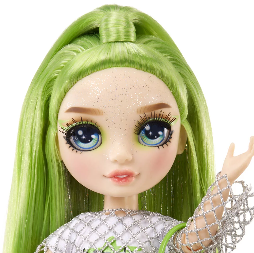 RAINBOW  -POUPEE MANNEQUIN  JADE 27 CM AVEC COMPAGNON ET ACCESSOIRES