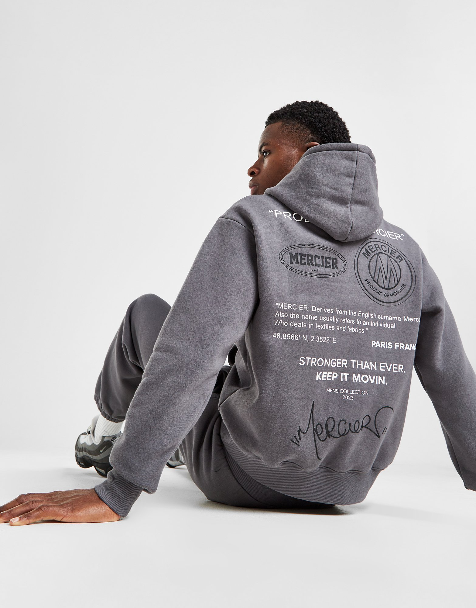 MERCIER Sweat à Capuche Caruso Homme
