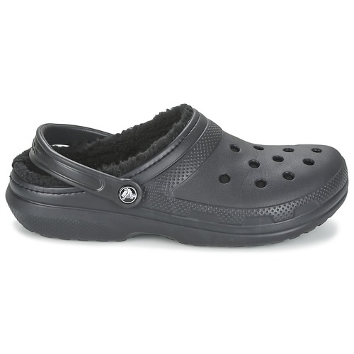 Crocs - CLASSIC LINED CLOG - Noir