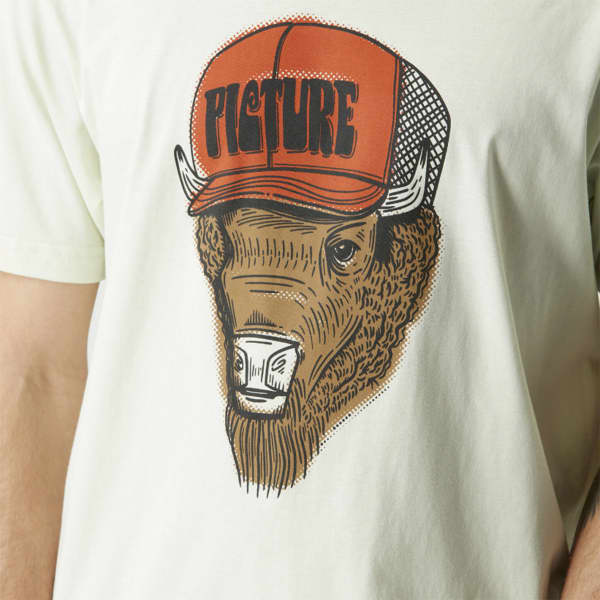 T-shirt PICTURE MUYIL TEE ALMOST AQUA