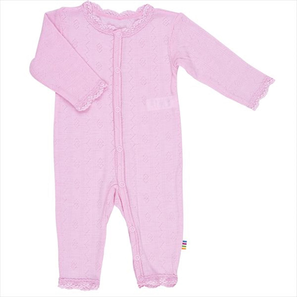 Uld/Silke Rosa Heldragt - Joha → Luksusbaby.dk