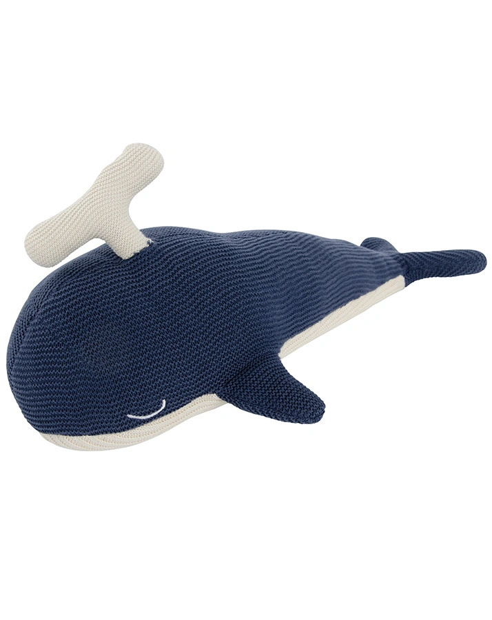 Kuscheltier WAL (47cm) in blau