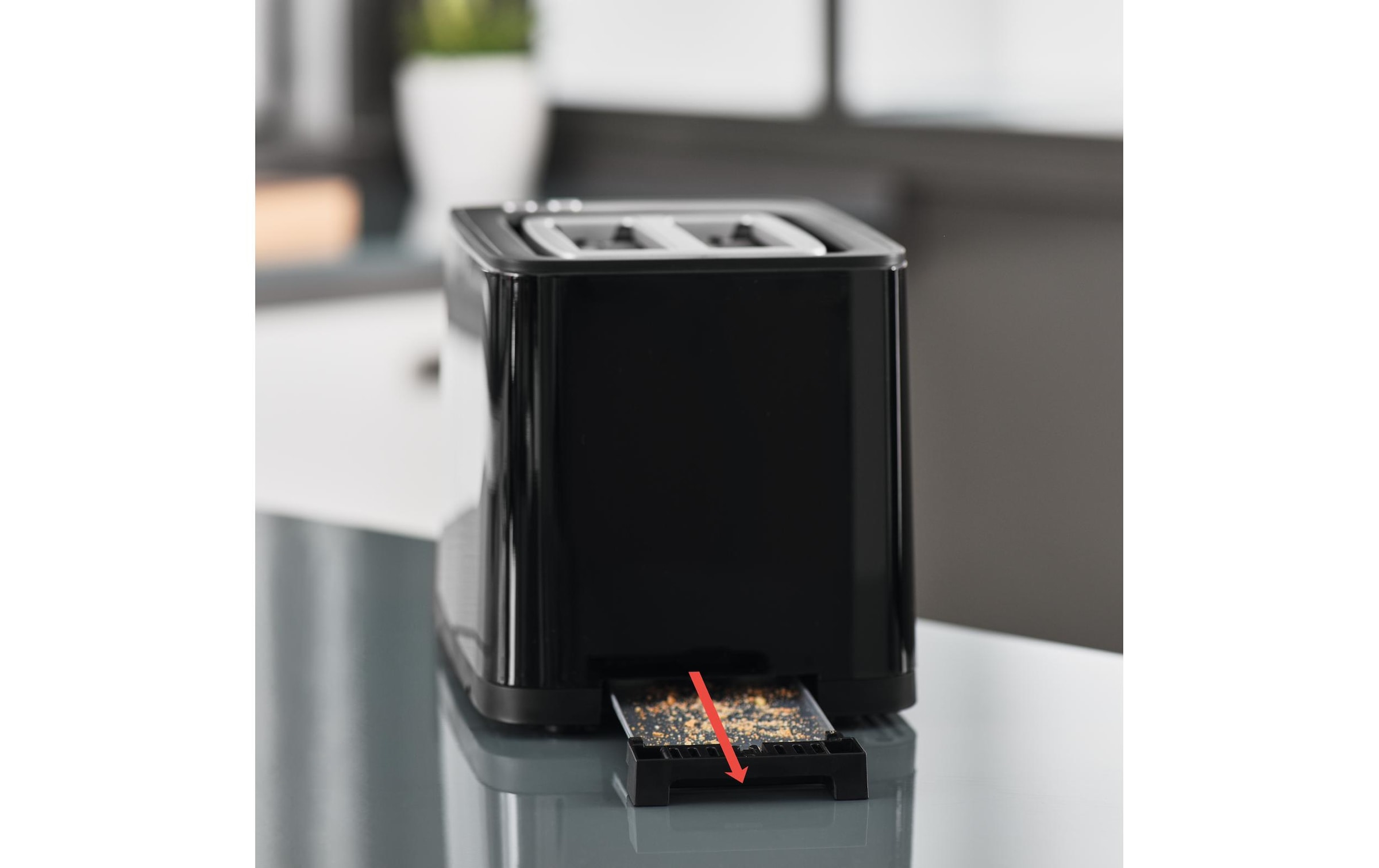 Tefal Toaster »Smart'n Light Schwarz« für 2 Scheiben 850 W