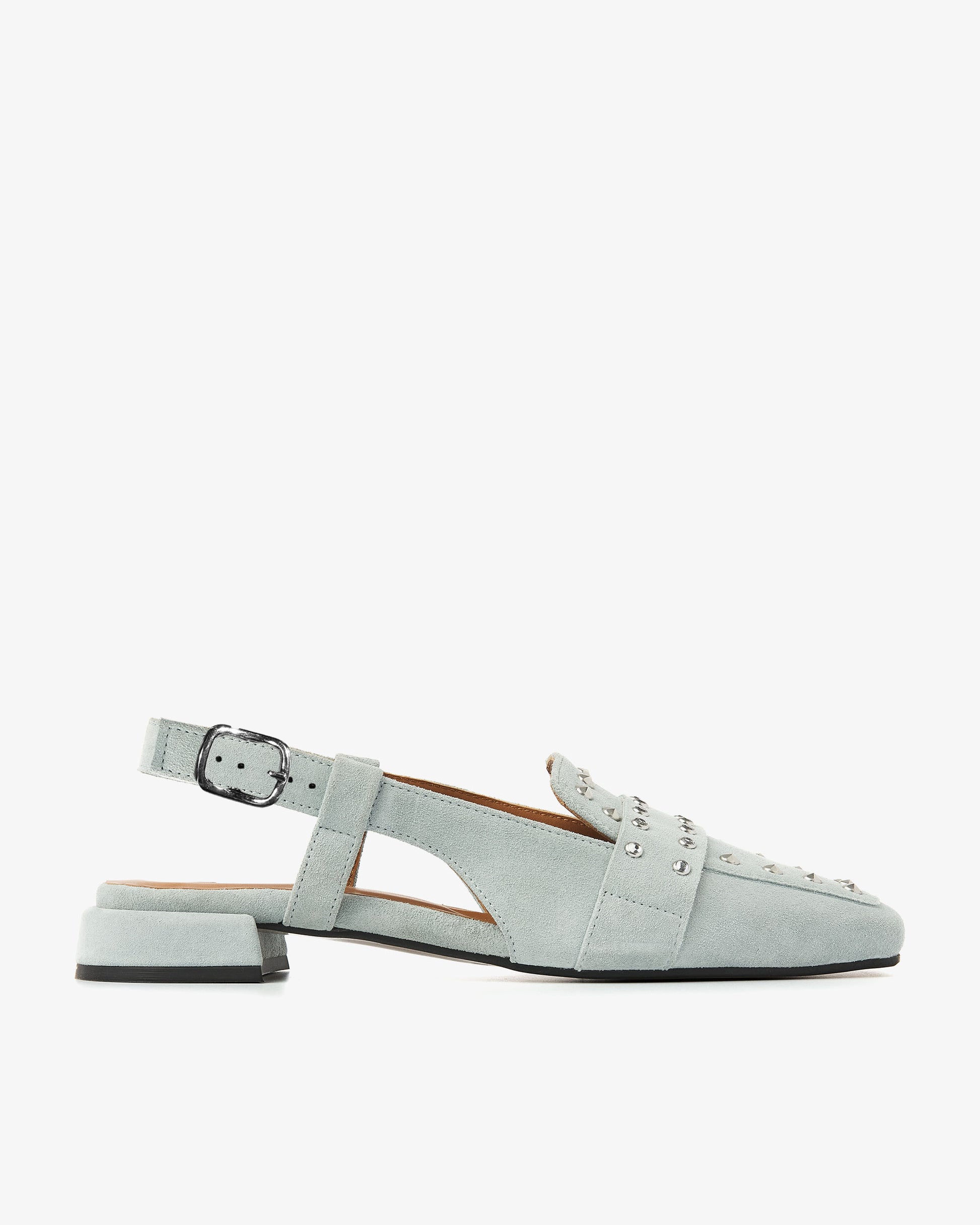 VIA VAI blauwe slingbacks Julie Damian