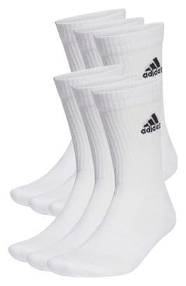 Chaussettes x6 Unisexe adidas Performance Sportswear Crew Blanc