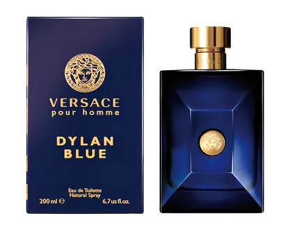 Versace Dylan Blue Pour Homme Edt Spray - Mand - 200 ml