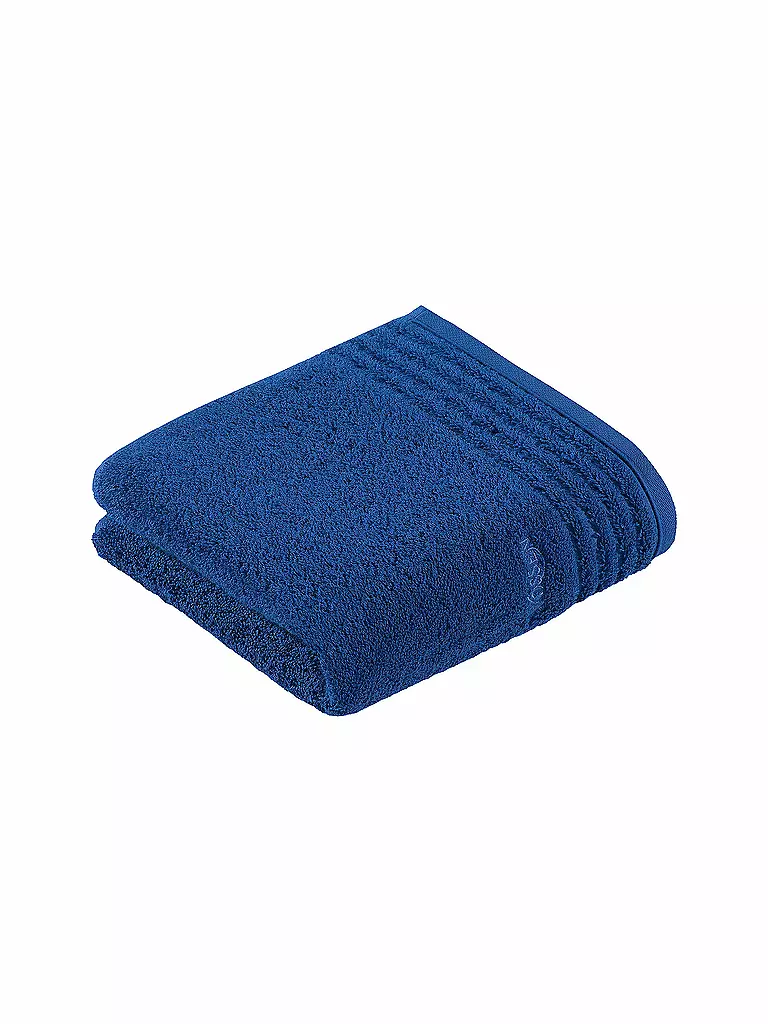 VOSSEN Handtuch VIENNA STYLE SUPERSOFT 50x100cm Deep Blue dunkelblau