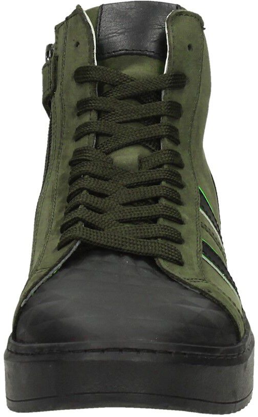 Sub55 Jongens veterschoenen groen