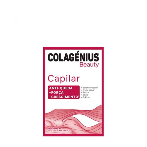 Colagénius Beauty Capilar 30 cápsulas