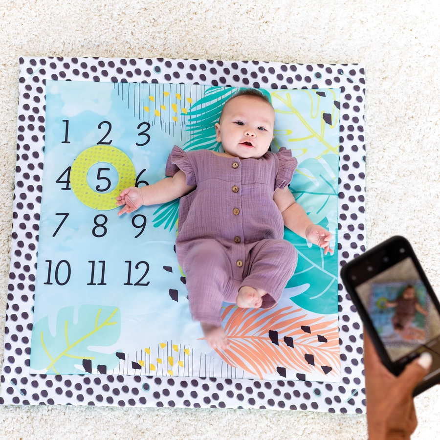 Infantino 4-in-1 Milestones & Memories Twist & Fold Spielmatte