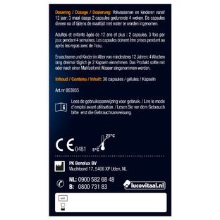 Lucovitaal Prikkelbare Darm Syndroom Capsules 30CP