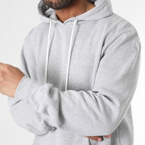 Ensemble Sweat Capuche Et Pantalon Jogging Cargo 1070546 Gris Chiné