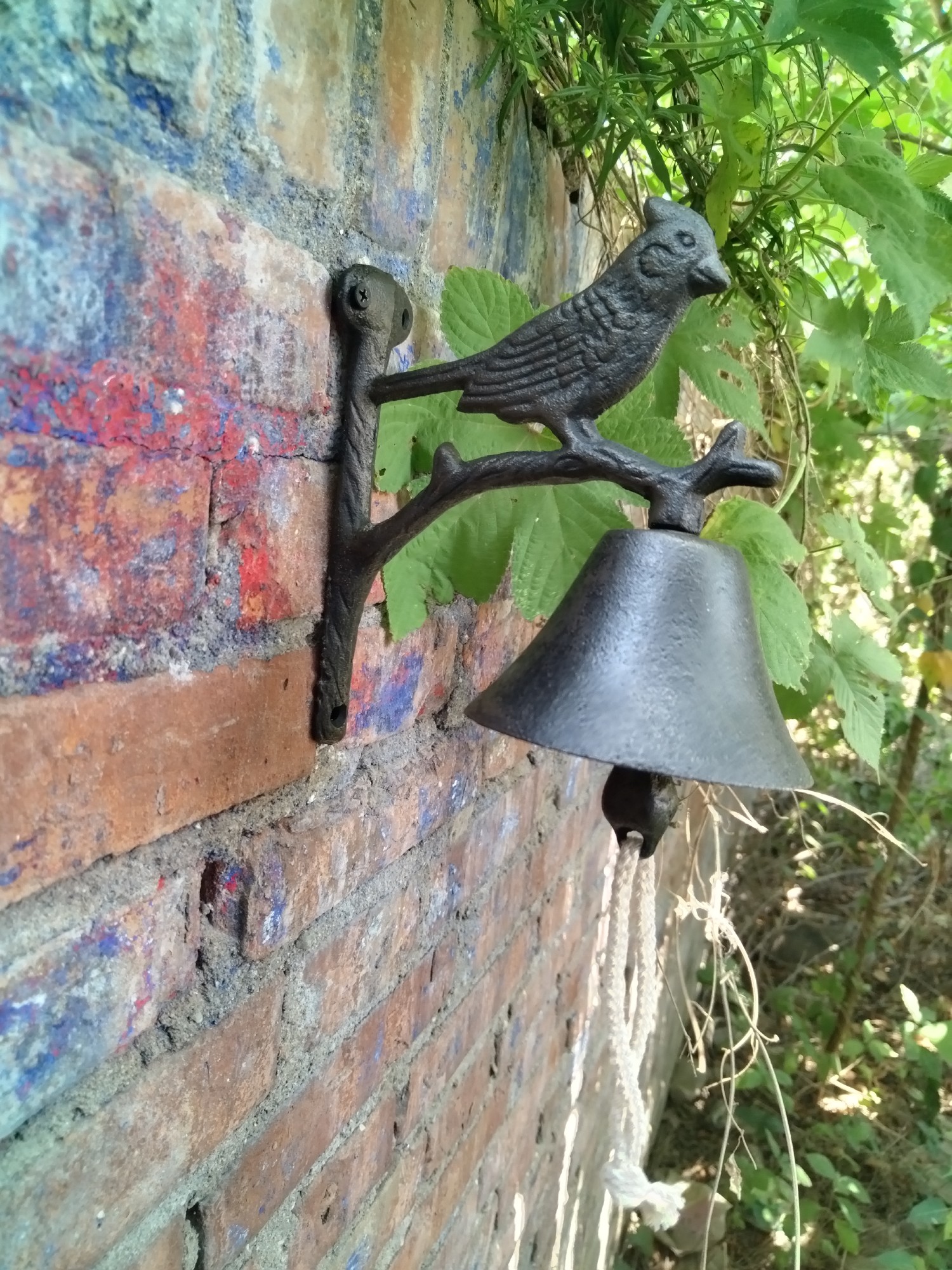 Türglocke 'L'Oiseau' aus Gusseisen, B 18 cm, T 10 cm, H 19,5 cm günstig bestellen