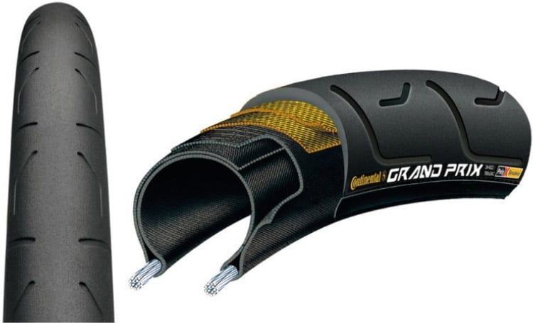 Continental Buitenband Grand Prix 28 X 7/8 (23-622) Vouw Zwart