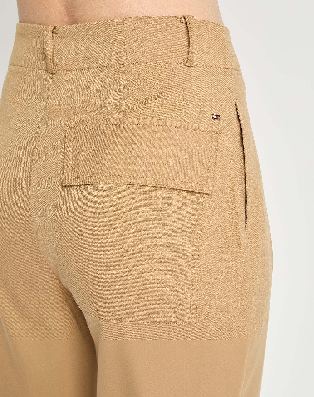 Tommy Hilfiger Pantalon Tapered à pinces beige foncé