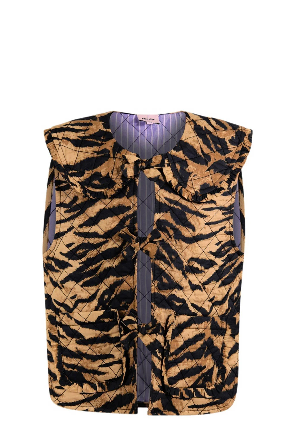 Shoeby gilet bruin