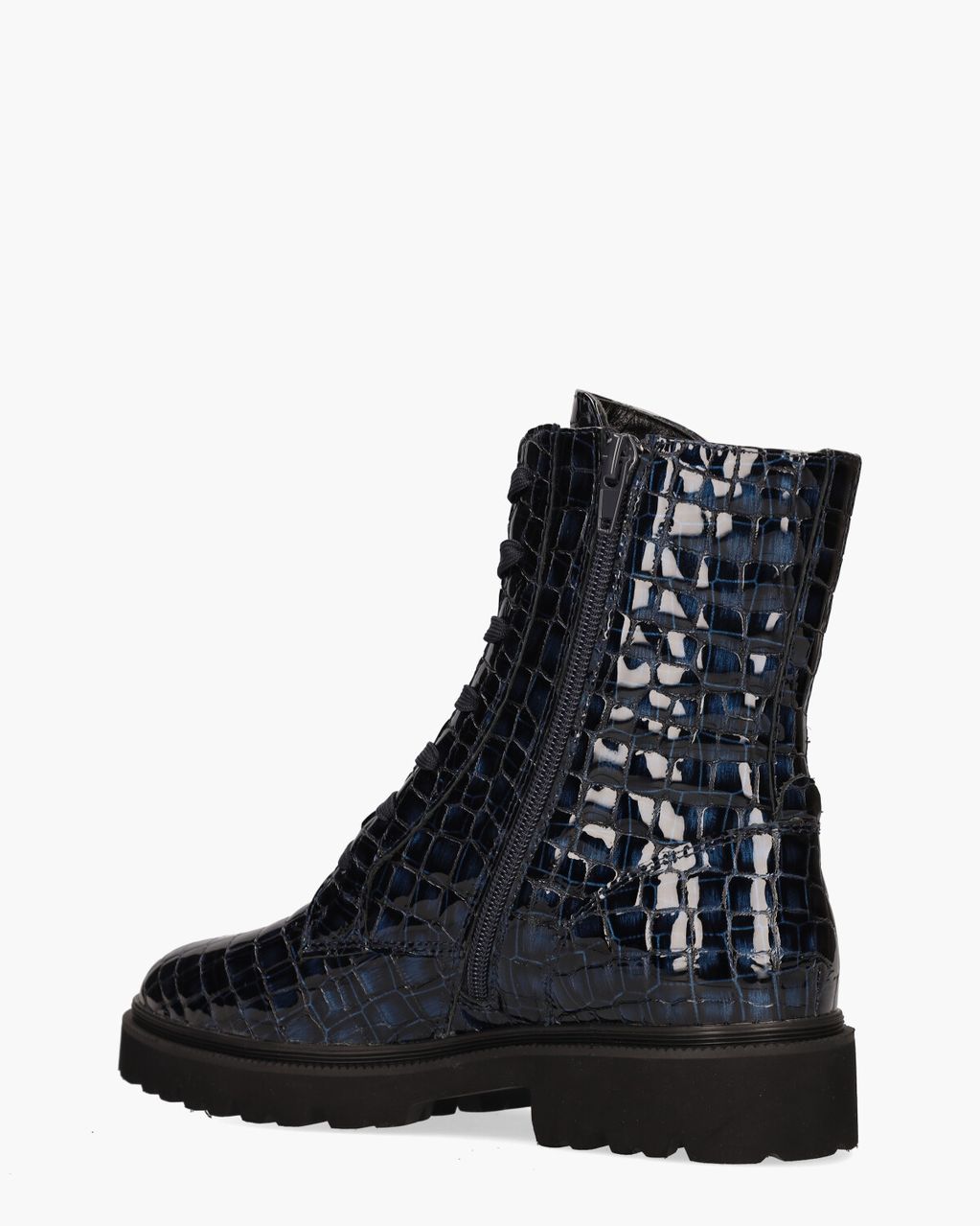 Rapid Soul Verine Donkerblauw/Petrol Dames Veterboots