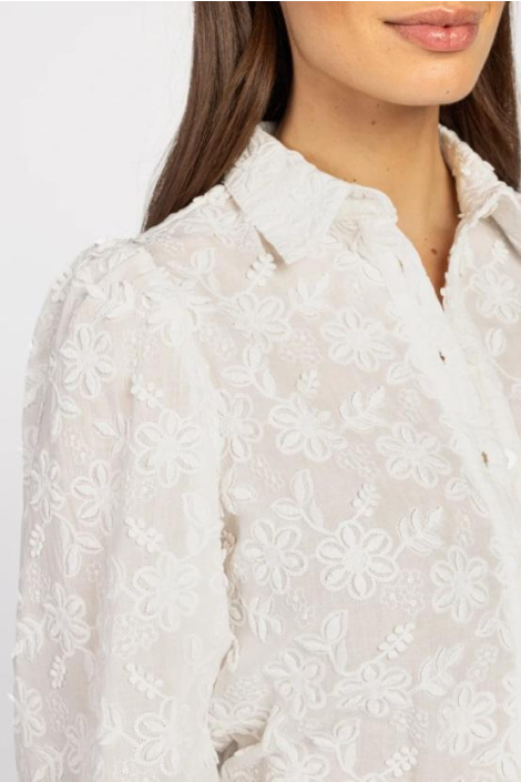 Aaiko witte dames blouse