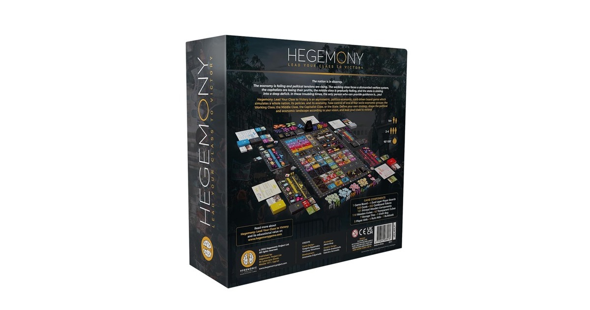 European Player NetworkHegemony: Lead Your Class to Victory Bordspel  (Engels, 2 - 4 spelers, 90 - 180 minuten, Vanaf 14 jaar)