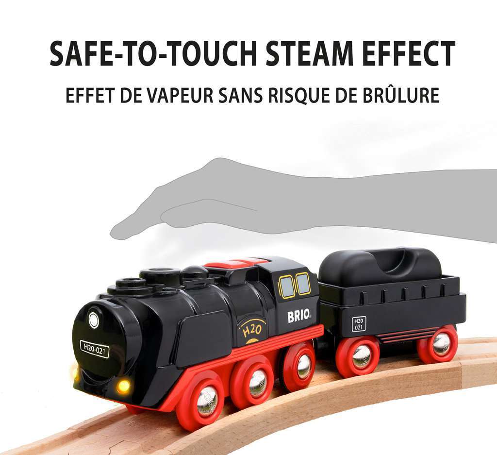BRIO Spiel Batterie-Dampflok Weihnachts-Set