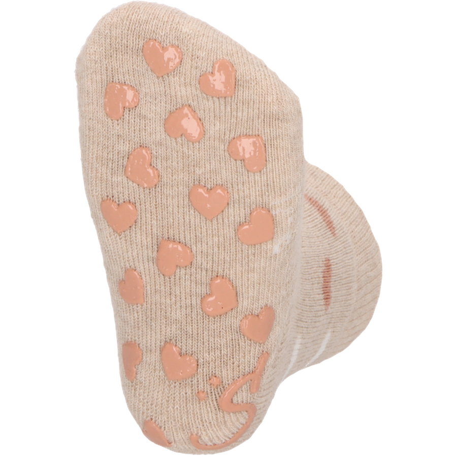 Sterntaler ABS-Krabbelsocken DP Katze braun mel.