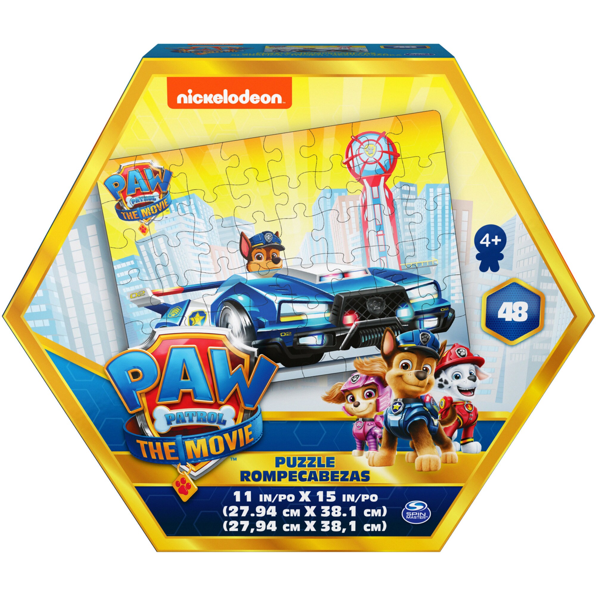 Spin Master Puzzle PAW Patrol: Der Kinofilm - Signature Puzzle mit 48 Teilen