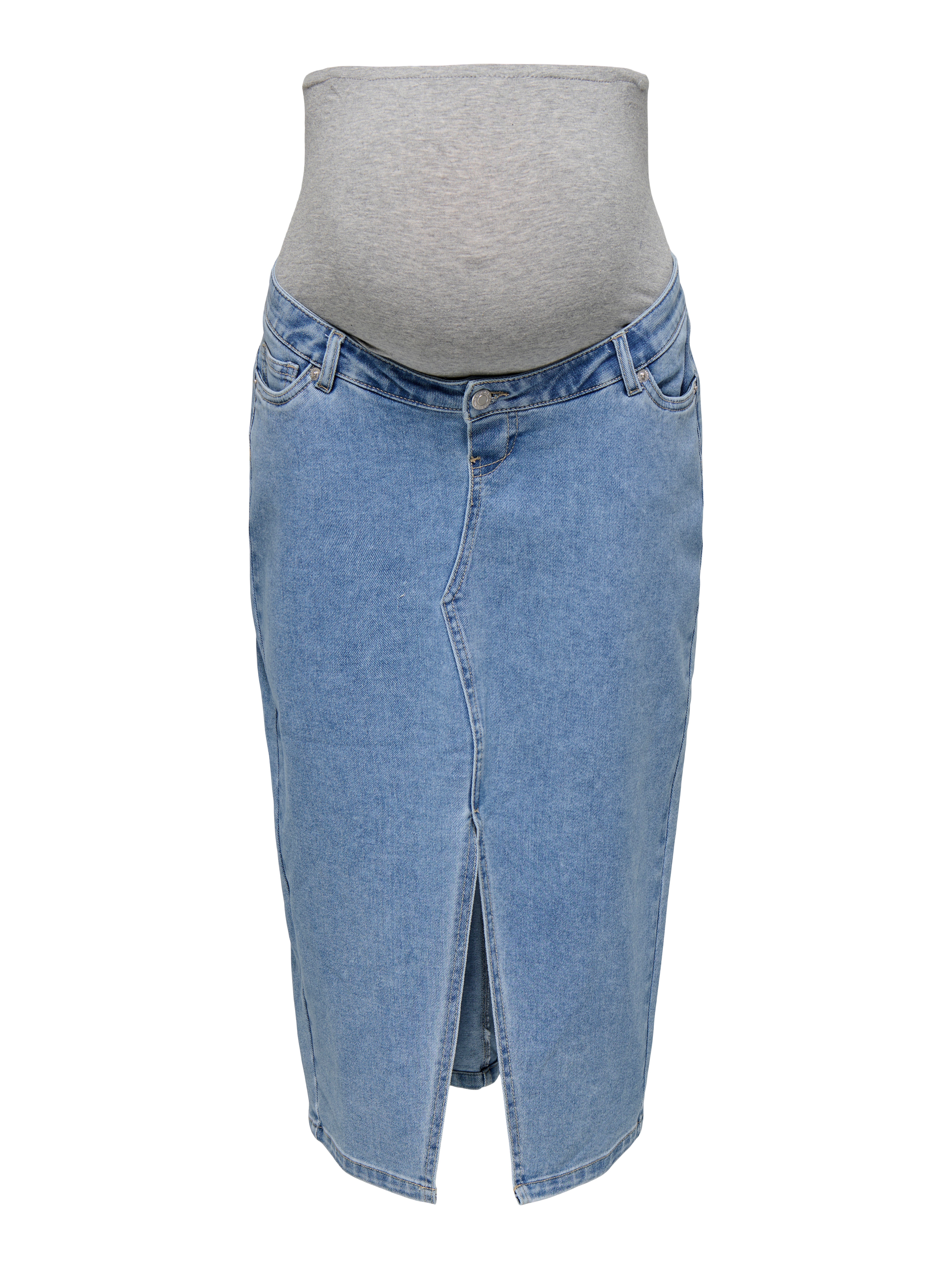 OLMSIRI Jeansrock Light Blue Denim