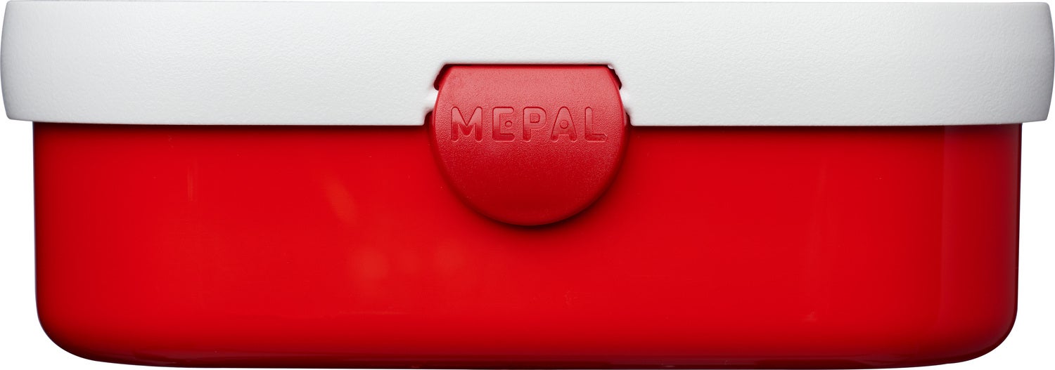 Mepal broodtrommel Campus rood 17,8 x 13,2 x 6,1 cm