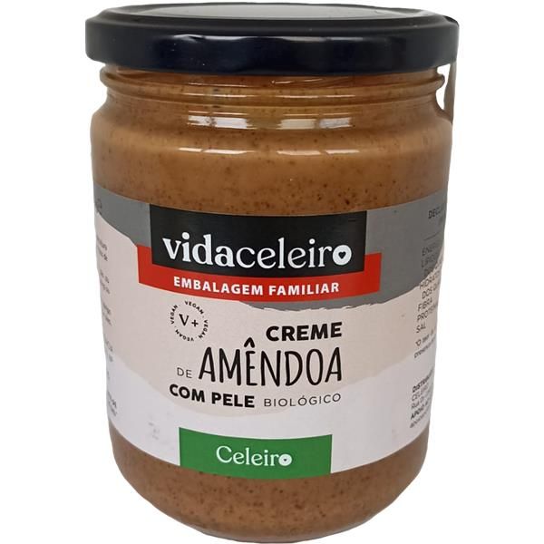 Creme De Amêndoa Com Pele Bio
