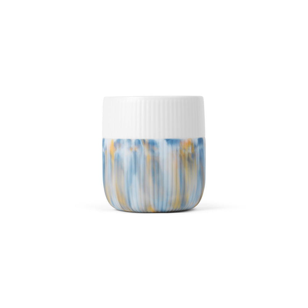 Royal Copenhagen  Riflet Contrast Marble krus, Ocean Mist - 35 cl.