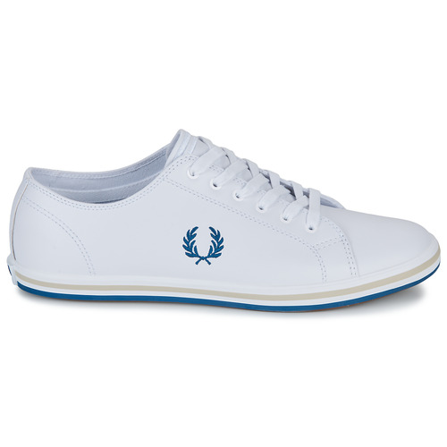 Fred Perry - KINGSTON LEATHER - Blanc / Bleu