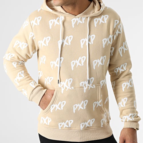 Sweat Capuche 2020107 Beige