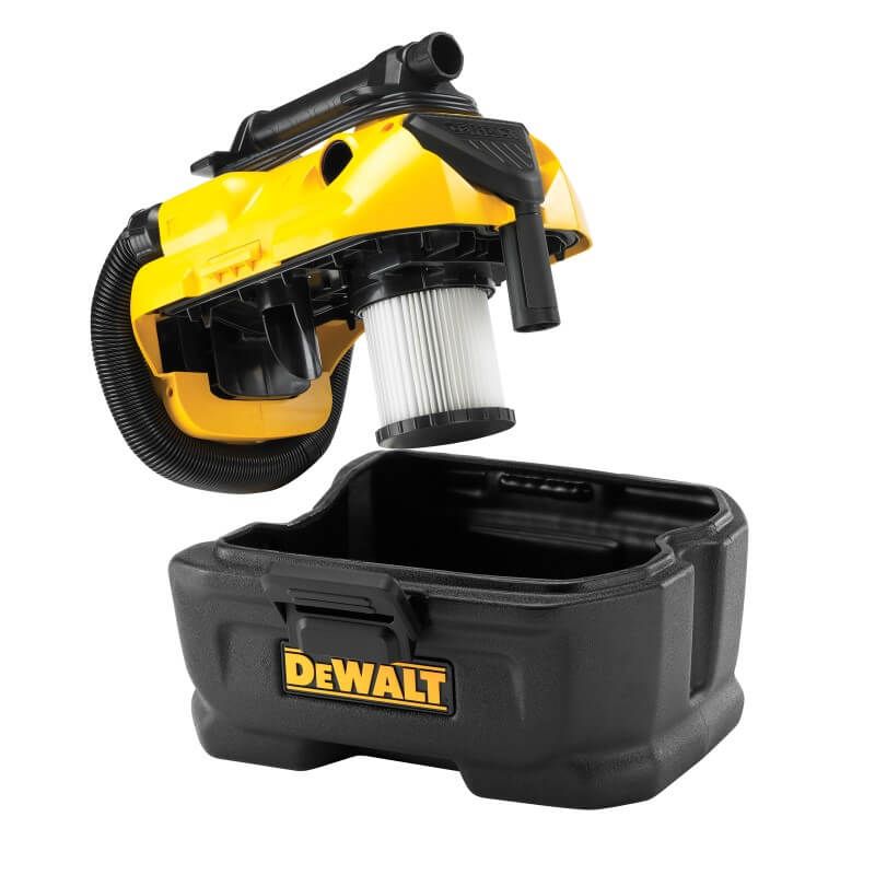 DeWALT DCV584L 14,4V/18V/54V Li-ion accu en netstroom bouwstofzuiger body