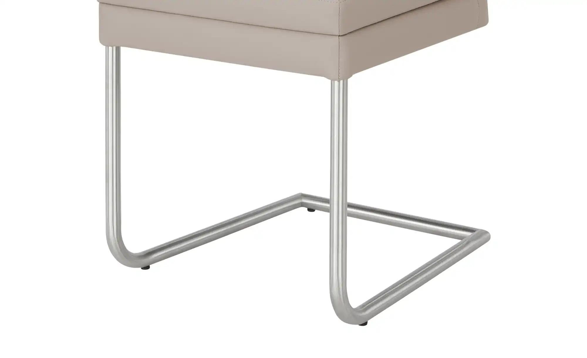 Woodford Kunstleder-Freischwinger  mit Griff Levi