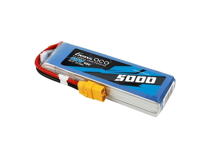 Gens ace RC-Akku LiPo 5000 mAh 11.1 V 45 C Softcase 3S LiPo Akku mit XT90 Stecker