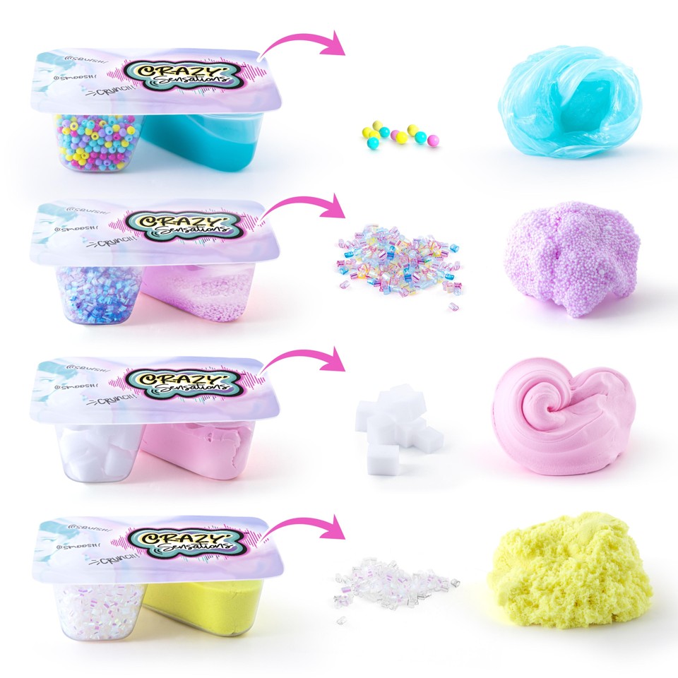 Crazy Sensations - Satisfying Compound Kit 4-pakke