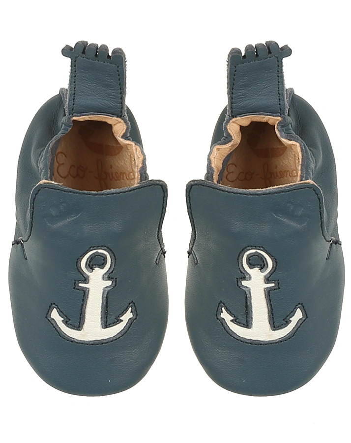 Krabbelschuhe BLUBLU ANCRE in denim