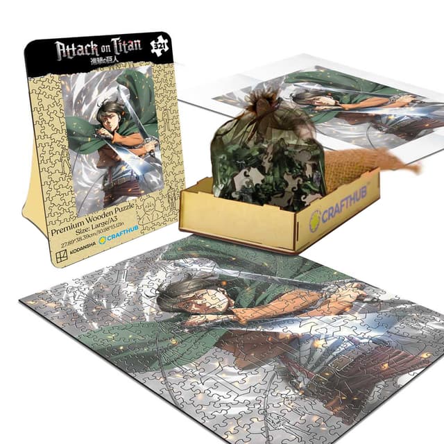 Crafthub Attack on Titan puslespil (Blades of Glory)