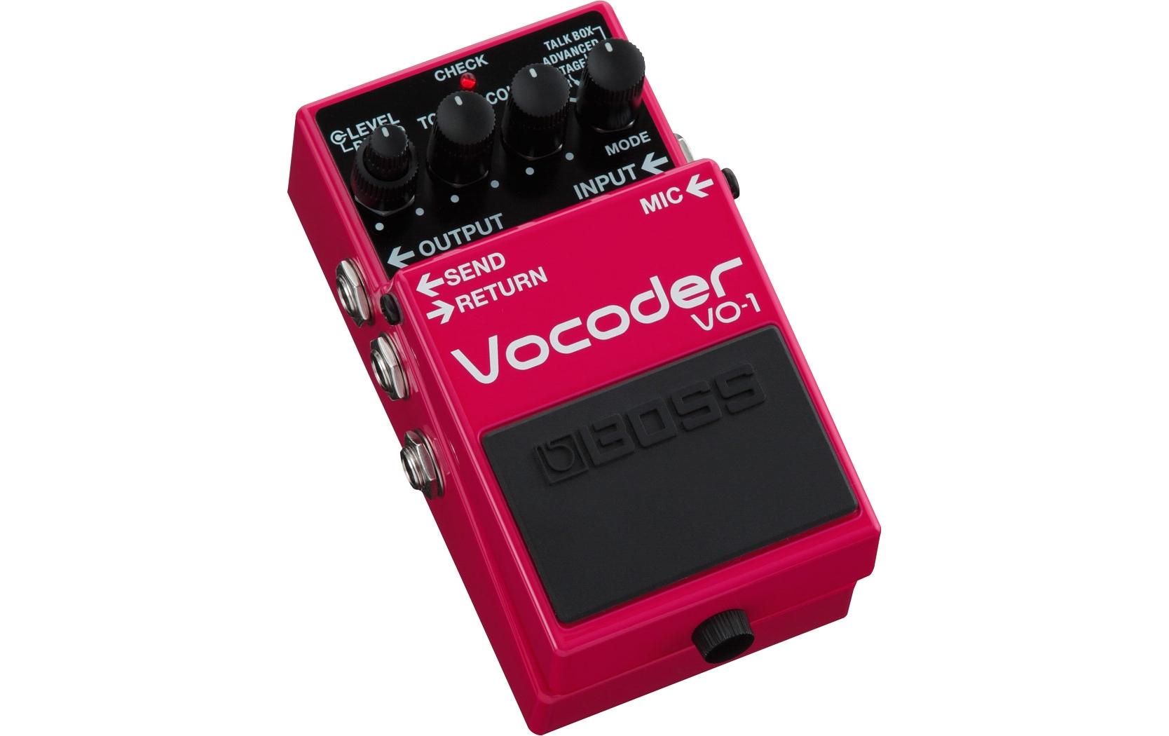 Pedal VO-1<br>Vocoder-Pedal für Gitarre und Bass