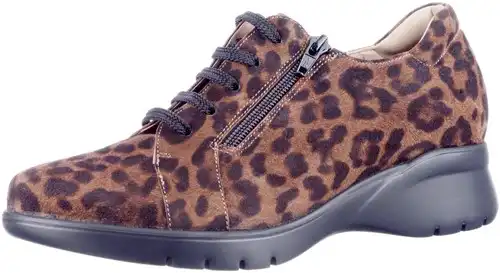 PieSanto bruin Leopard 255855 H kl - maat 39 veterschoen bruin - maat 39 Calandschoen