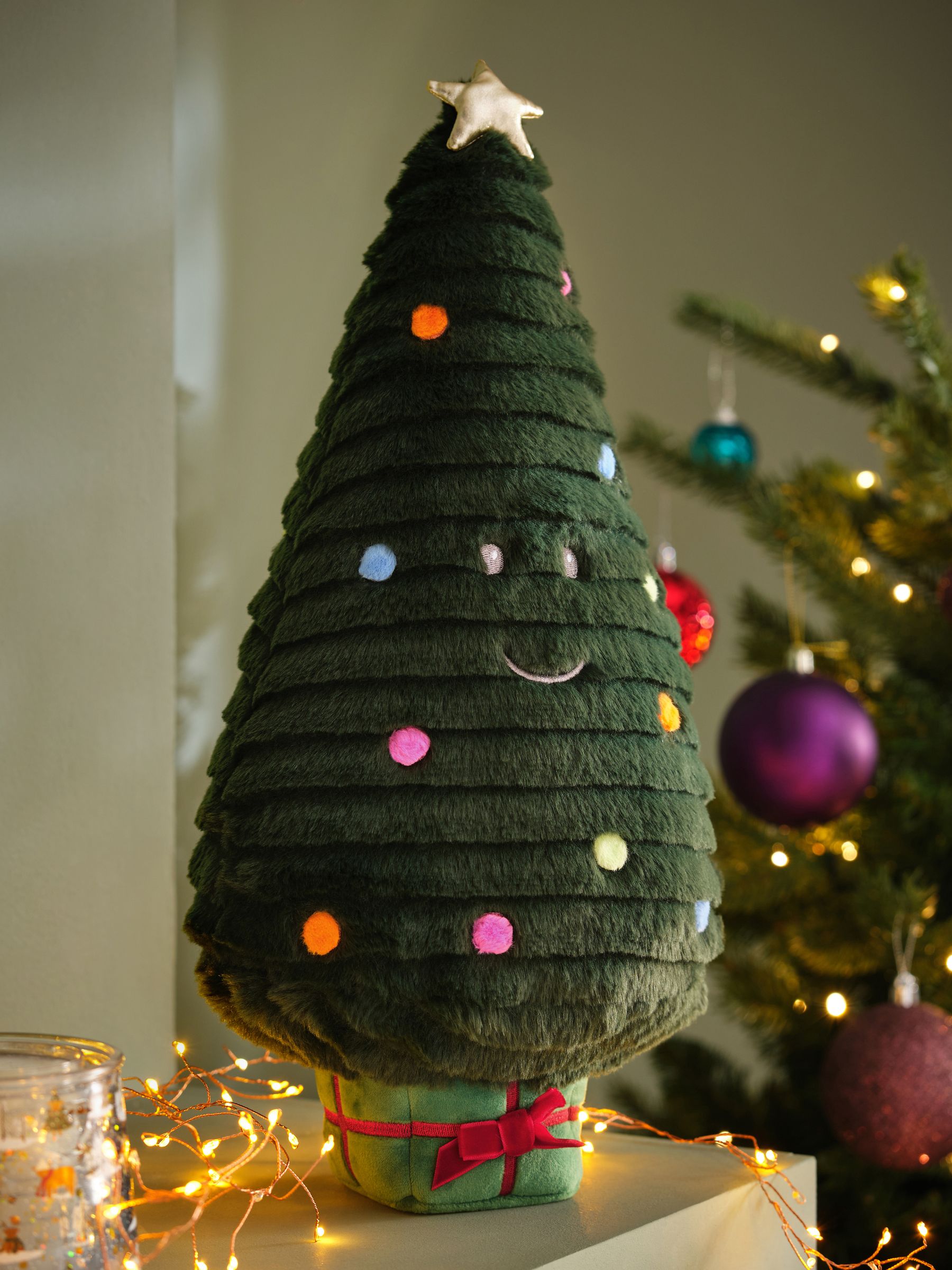 Novelty pluche Kerstmis Ornament