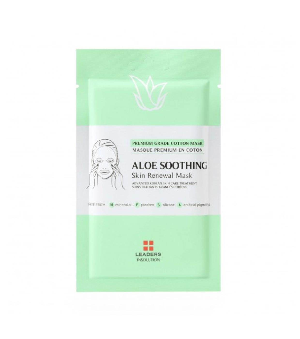 Leaders Insolution - Máscara Facial Calmante Aloe Sooting