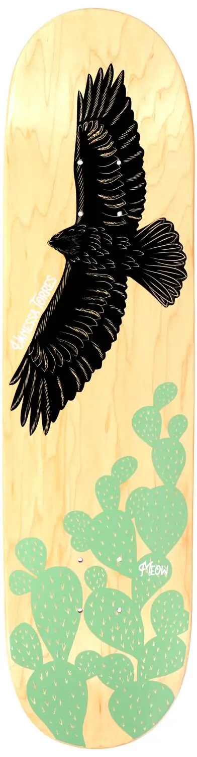 Meow Vanessa Torres Pro Skateboard Deck | SkatePro