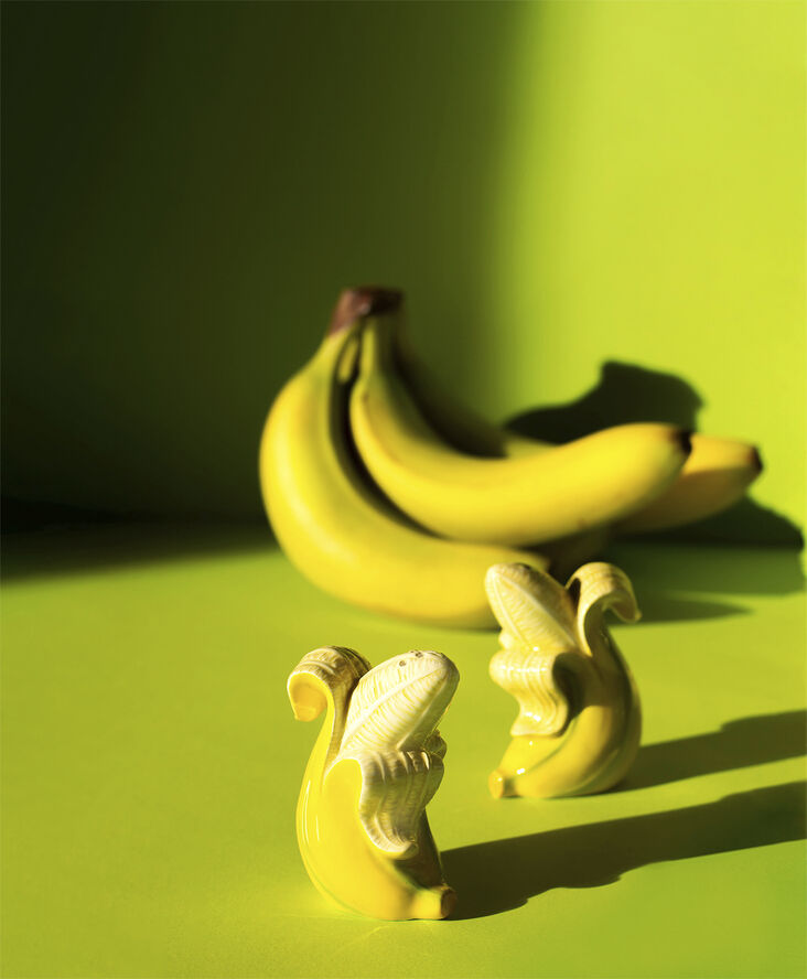 Donkey Salt- og peber sæt - Banana Romance Gul