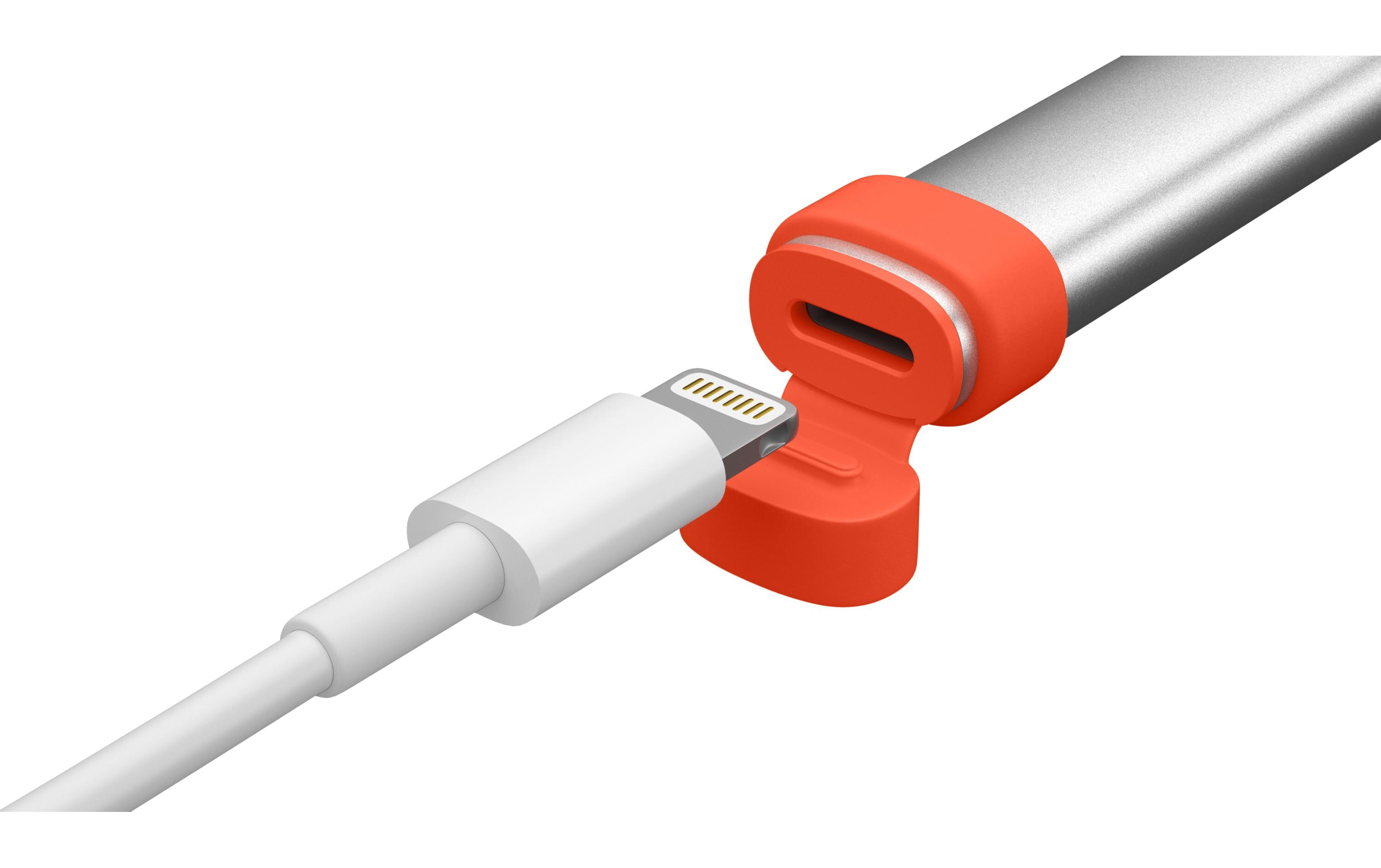 Eingabestift Crayon Grau/OrangeKinderfreundlicher Kreativ-Eingabestift für das Apple iPad